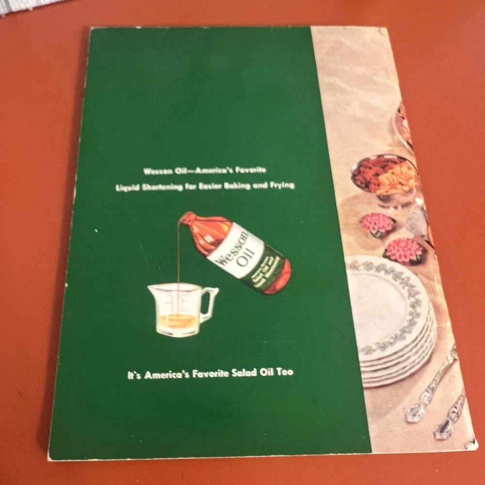 Vtg 1955 Wesson Oil Cook Book Quicker Ways to Better Eating Retro Recipes 1950s